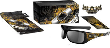Oakley Antix Black Brown Smoke-Tungsten Iridium Polarized (12-960)